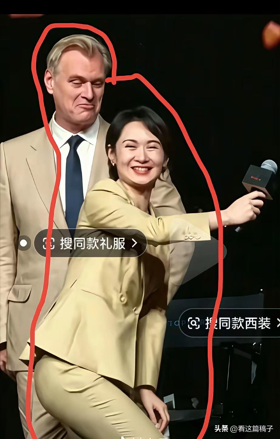 【“陈璇蹲”应该进入播音主持专业教材】

最近上海的主持人陈璇主持电影首映式，临