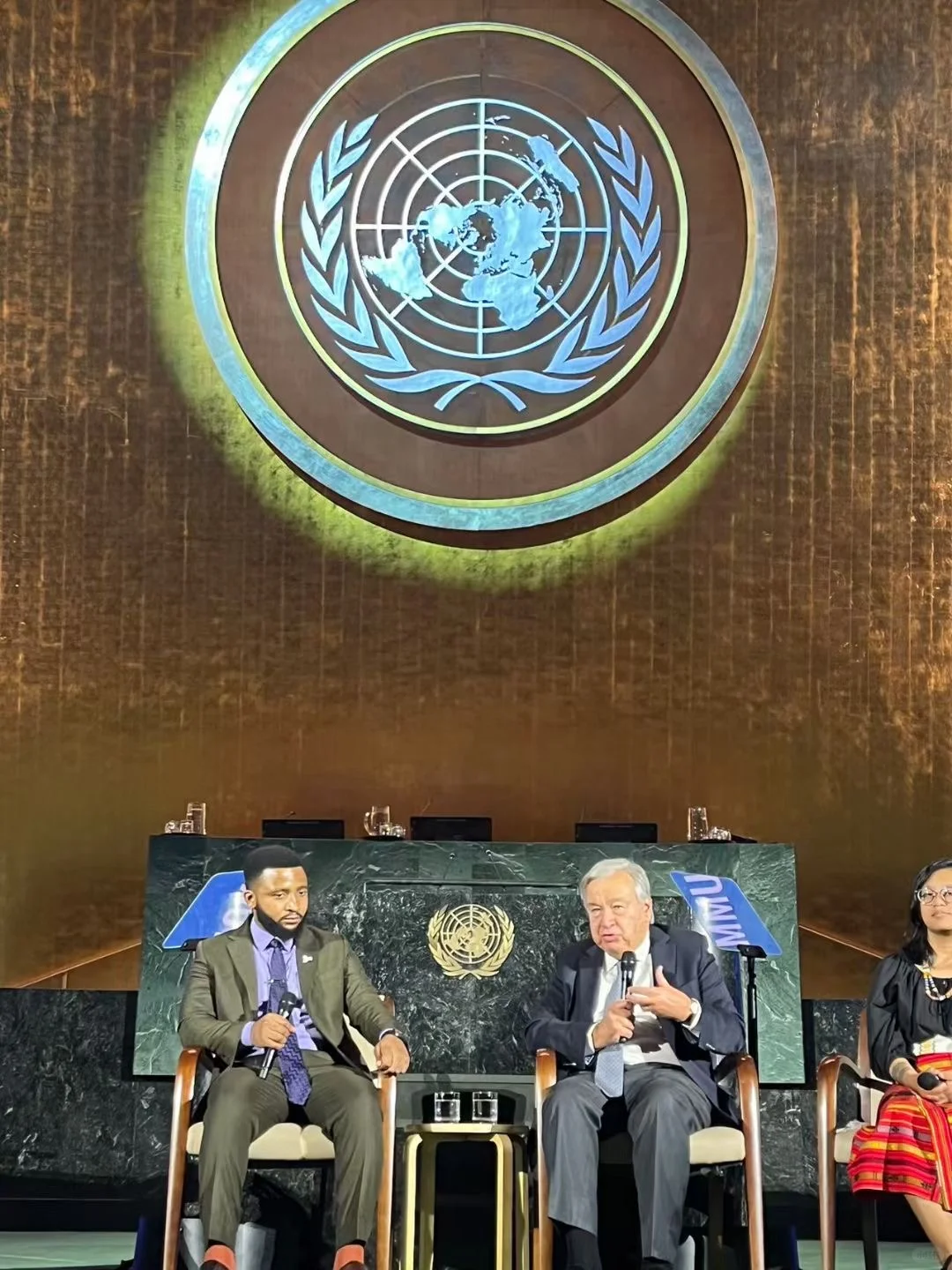 🇺🇳世界青年代表，联合国纽约总部未来峰会