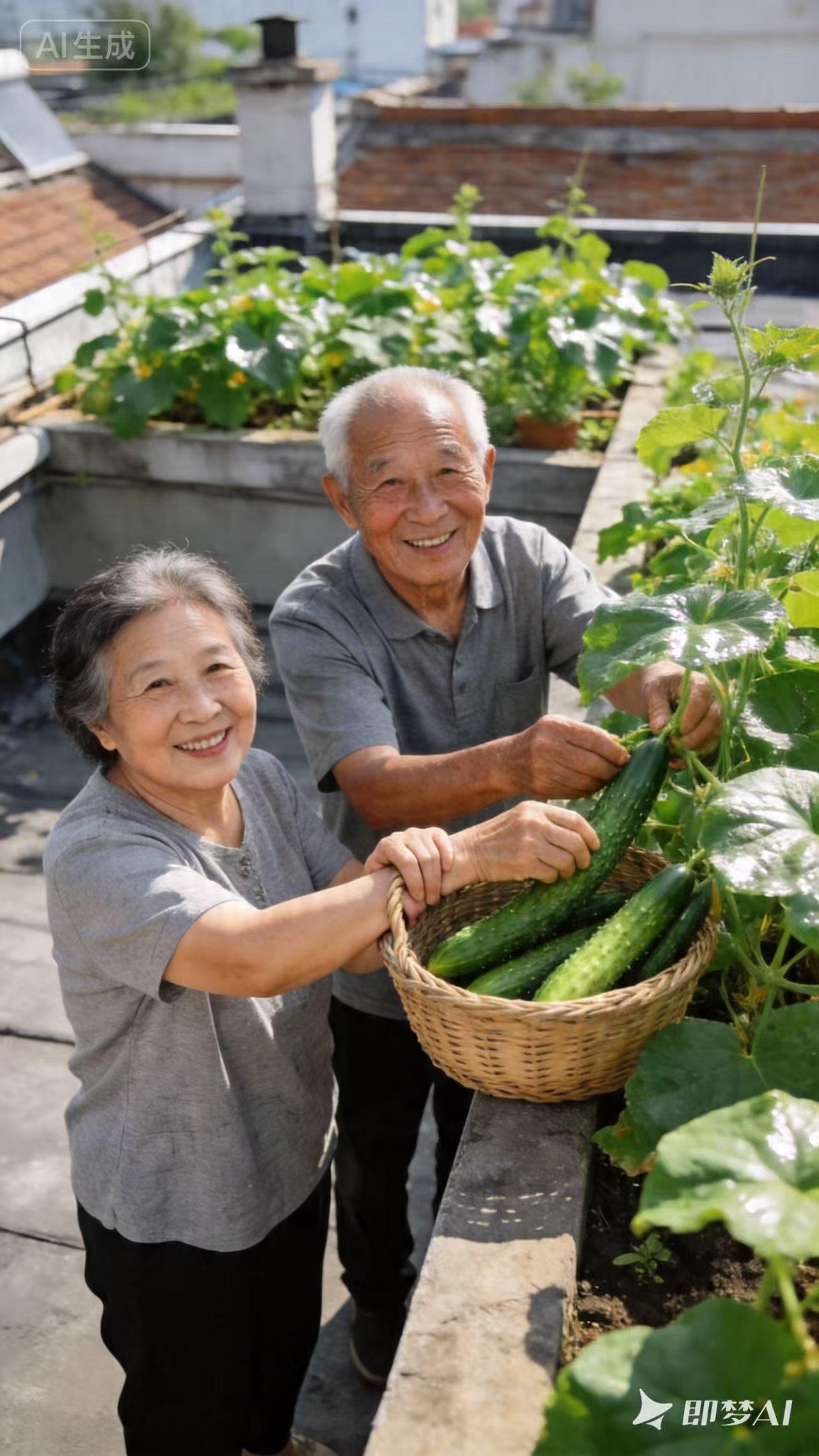 能分享一下你楼顶种菜的图片吗在房子平台上也能享受田园生活