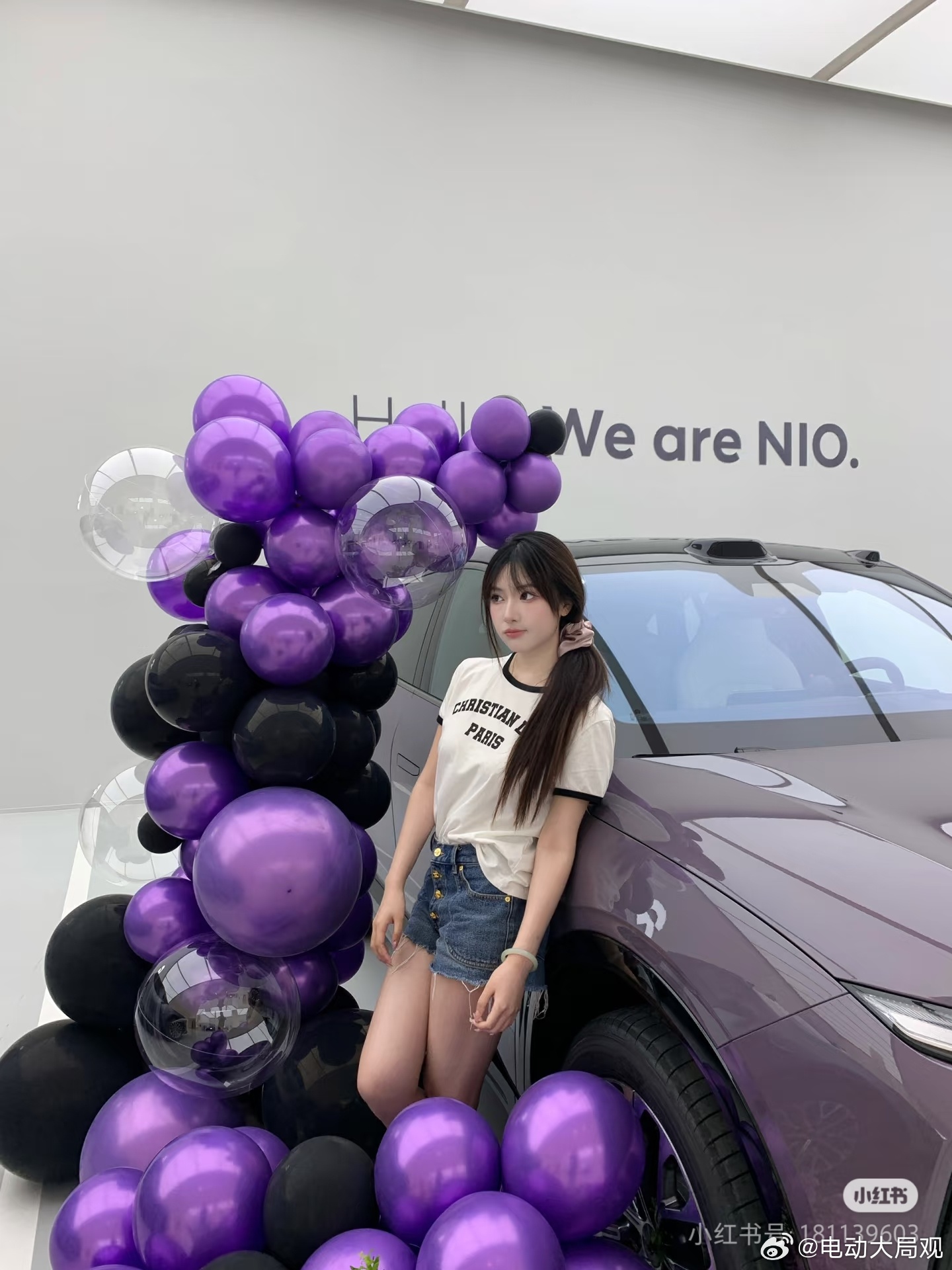 新玩具[爱你][爱你]开蔚来美美的我为nio代颜蔚来汽车[超话]大v聊车不能没有
