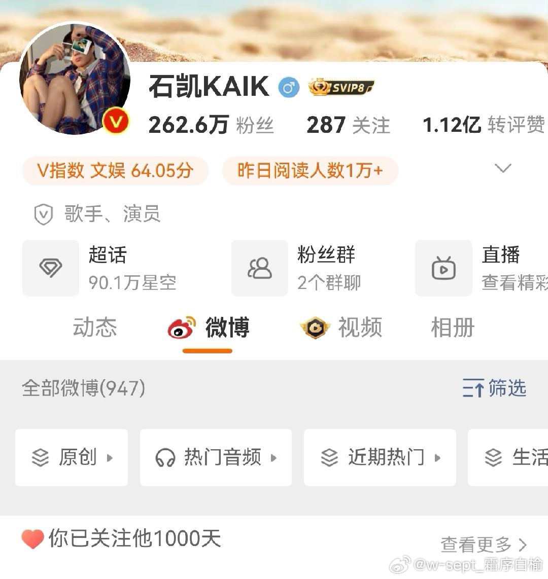 石凯  ✨石凯时空乐园巡演 爱你不止一千天巡演见宝贝❤️