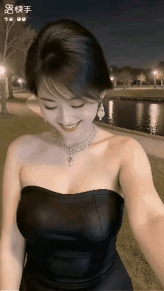水灵灵的，美丽动人