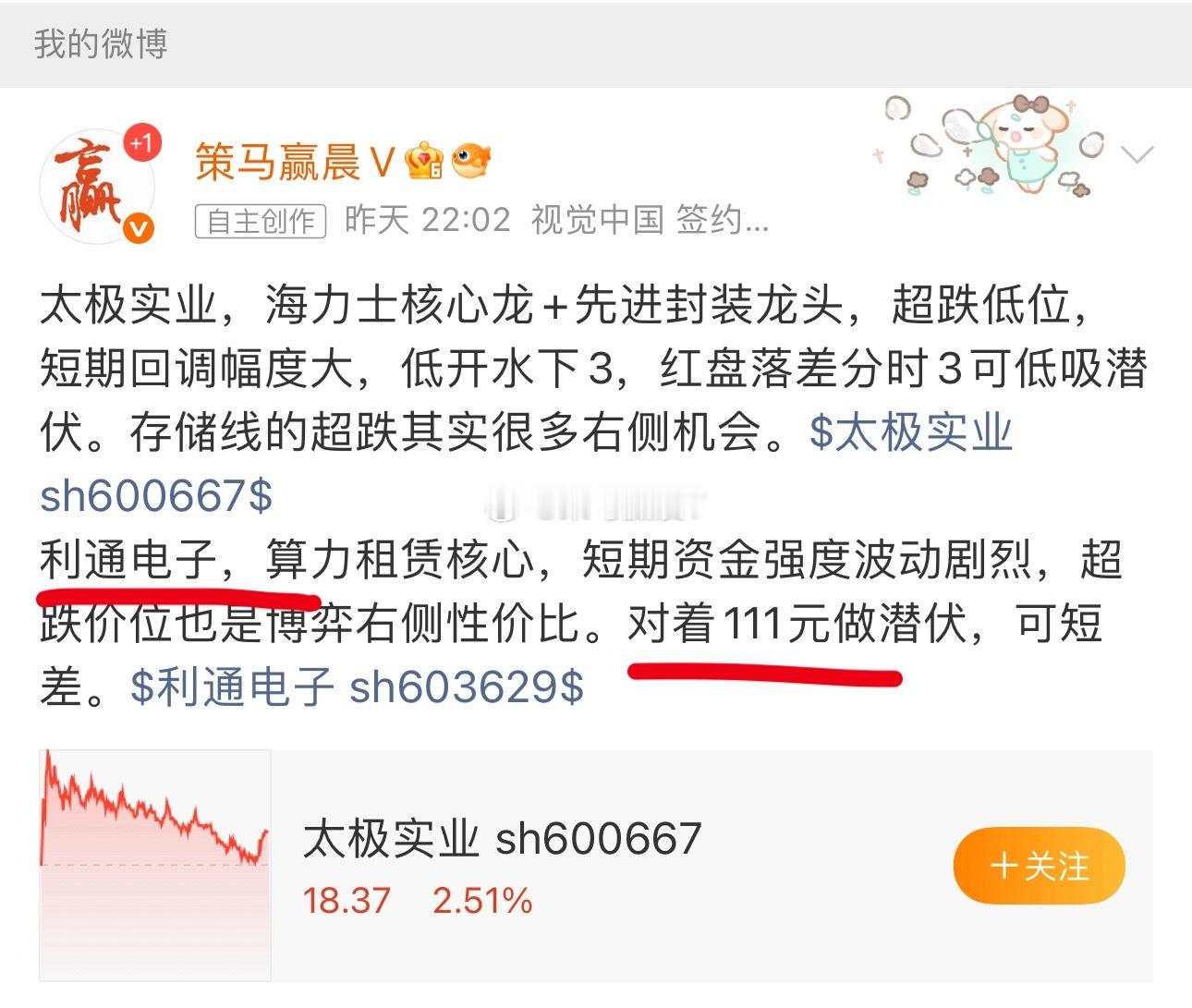 利通电子，开局竞价即把竞价位置打到了116元的位置，报收跌停，随市场。、 报收1