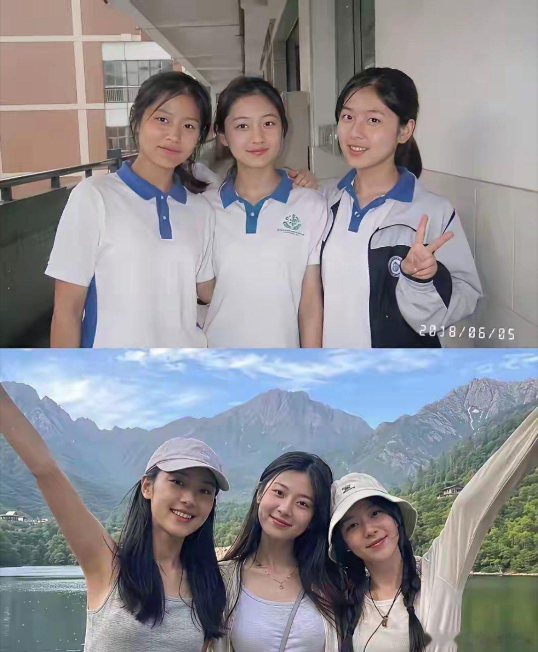 果然小时候漂亮的，长大了就没那么惊艳；小时候不漂亮，长大了就漂亮。 