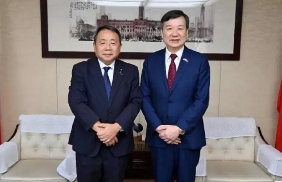 汉奸石平拒不悔改，找上民进党当局代表，要与“台独”分子合流

在被中方制裁后，在