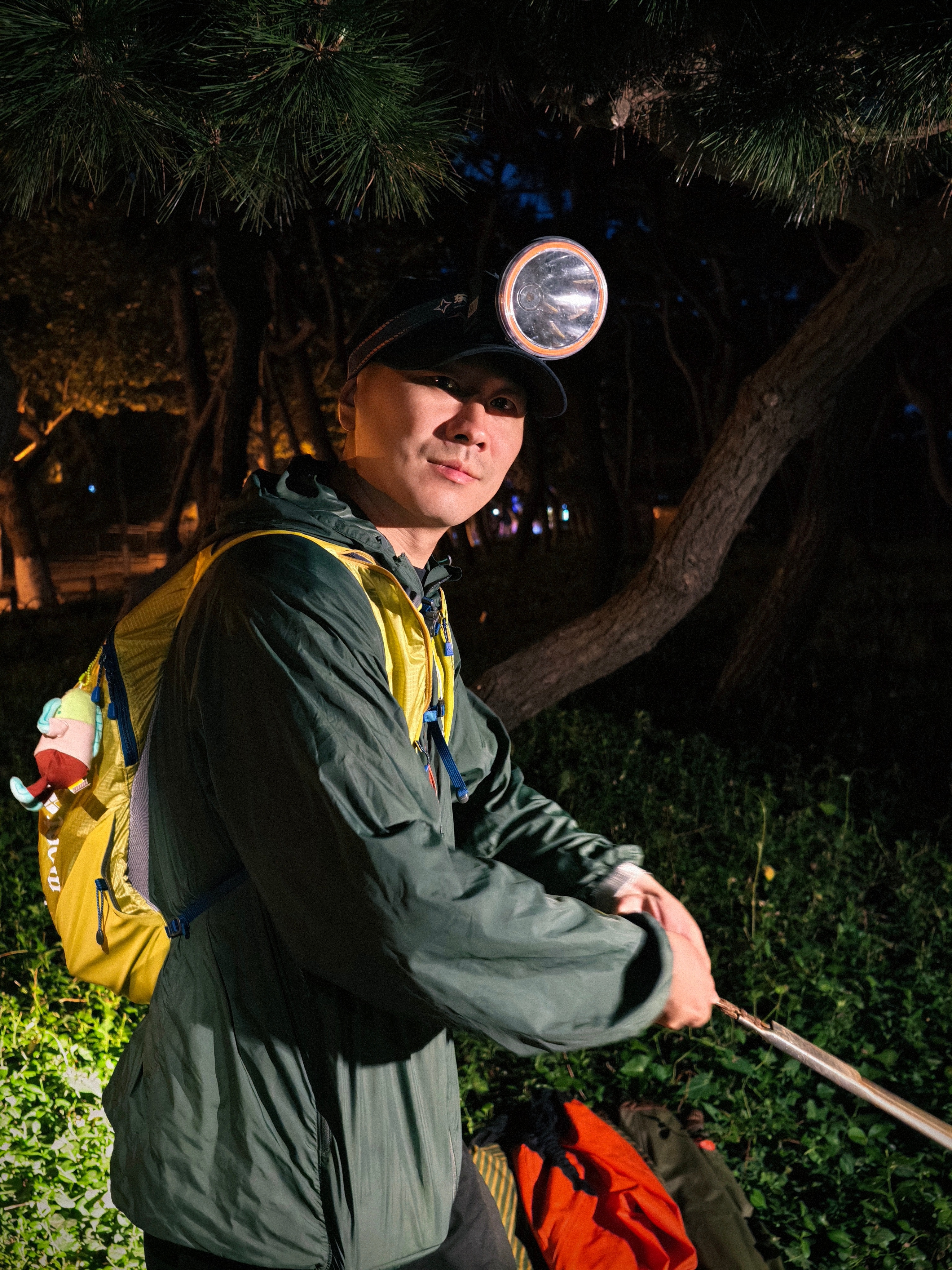 上夜班了下海经商 青岛·八大关风景区