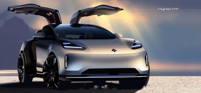 #新能源汽车# 【Model X“国产版平替”？昊铂HT官图、实拍图曝光】昊铂H