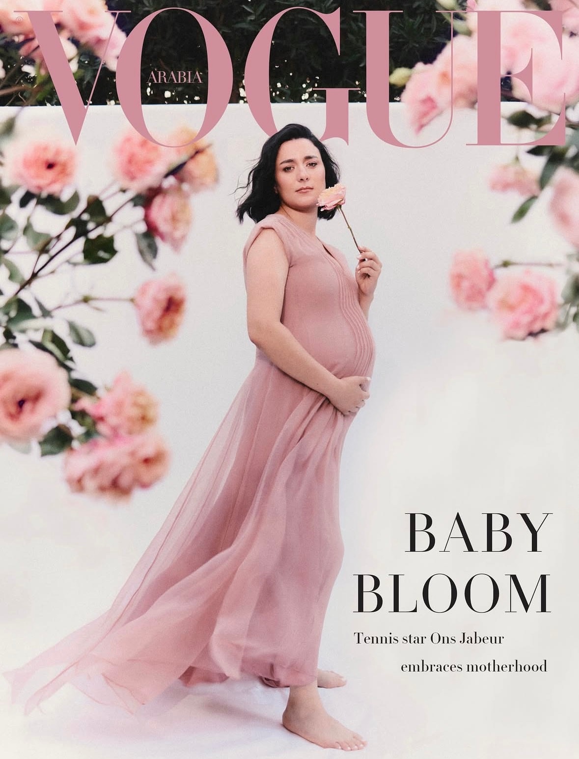 wta 贾巴尔孕期登VOGUE阿拉伯版封面📓杂志发布的推荐文字编译如下：“这么