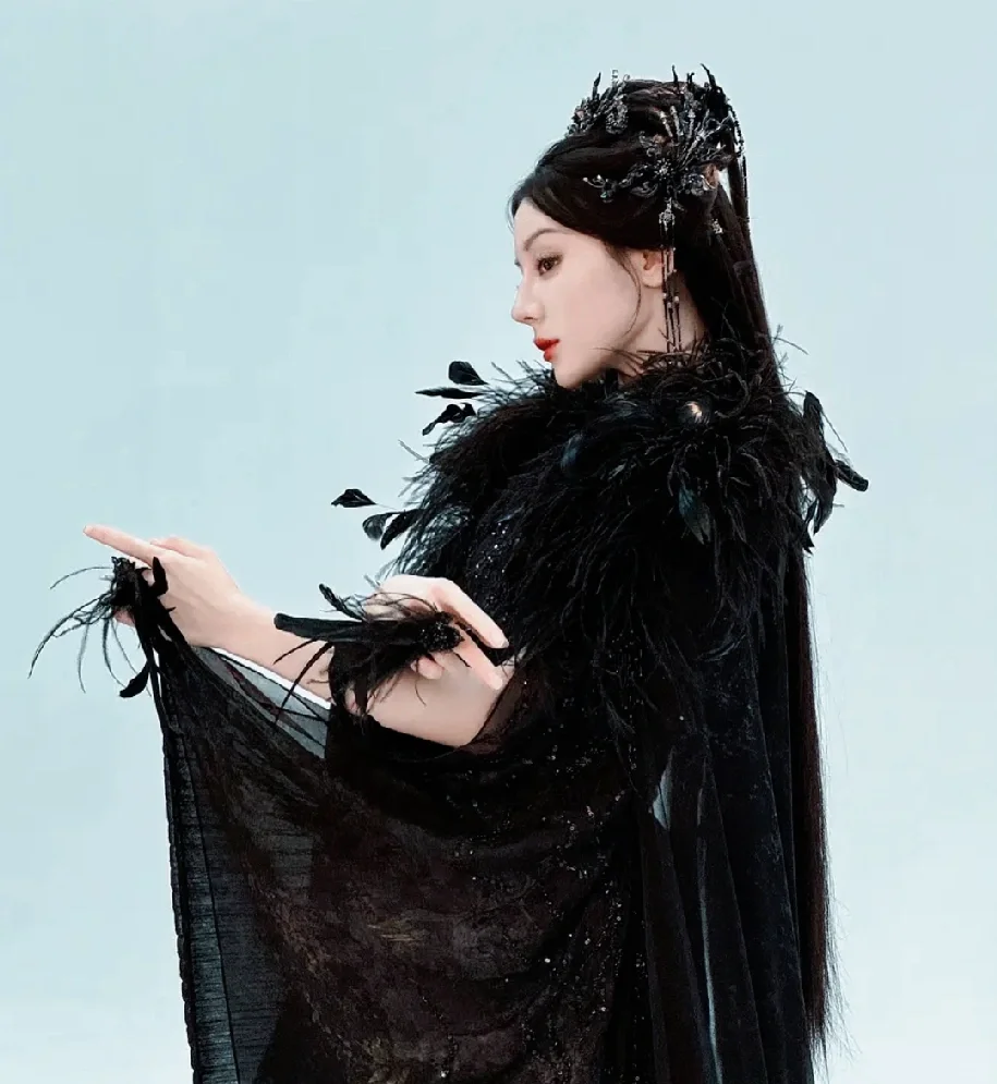 迪丽热巴新剧定妆很好看啊！