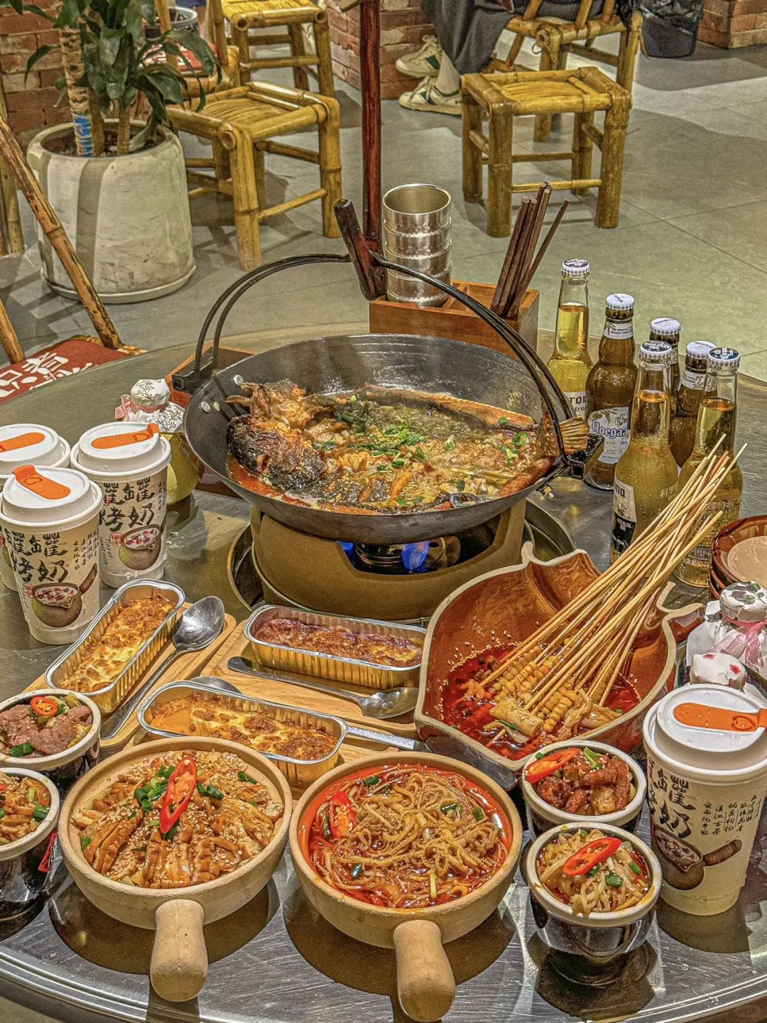 无锡新开的…吊锅烤鱼真的太香了‼️