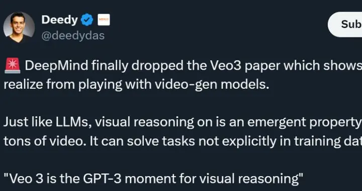 DeepMind率先提出CoF：视频模型有自己的思维链