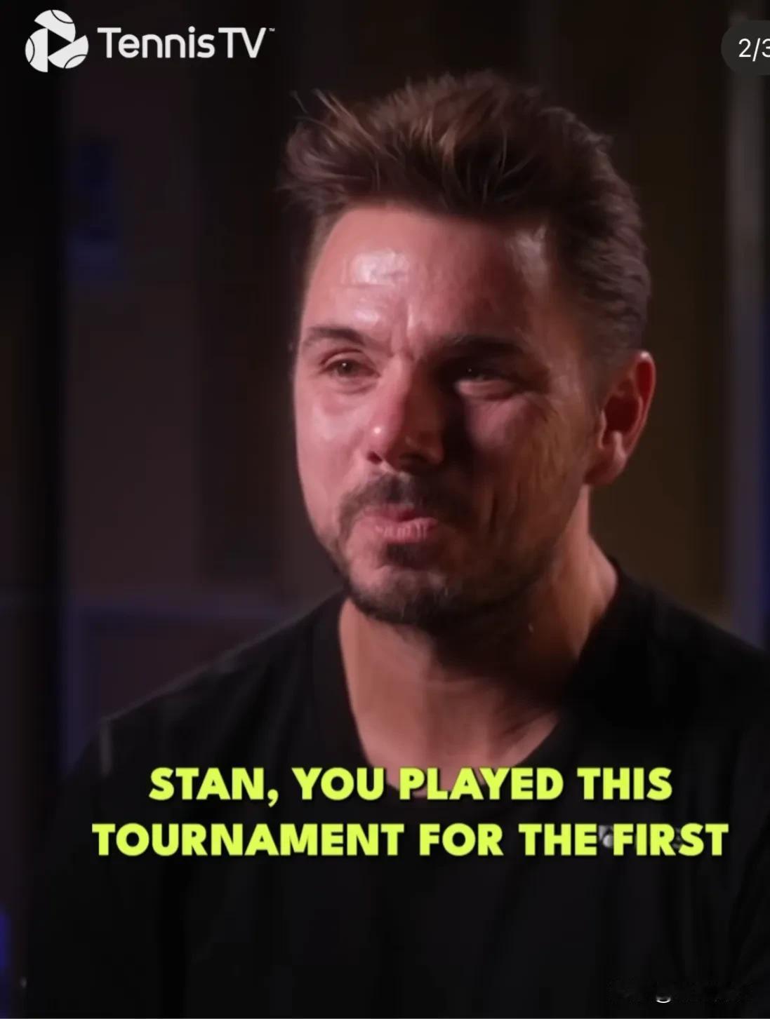 一个对瓦林卡的采访，问回到2023年你18岁，刚开启职业生涯的时候，你的网球梦想