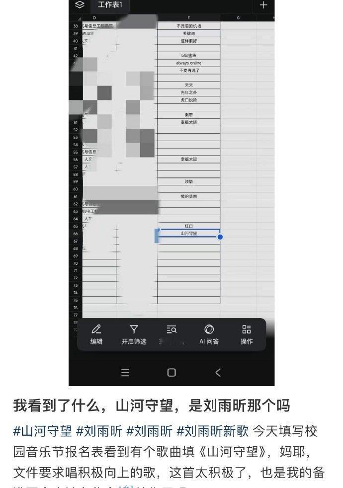 刘雨昕的《山河守望》出现在各个大学的【形势与政策】课上！根正苗红的新生代天后！ 