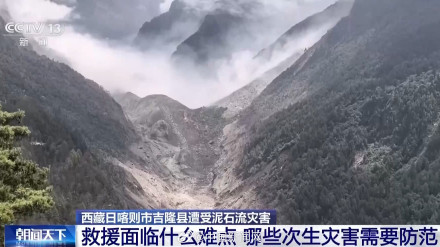 专家回应西藏泥石流救援难点
