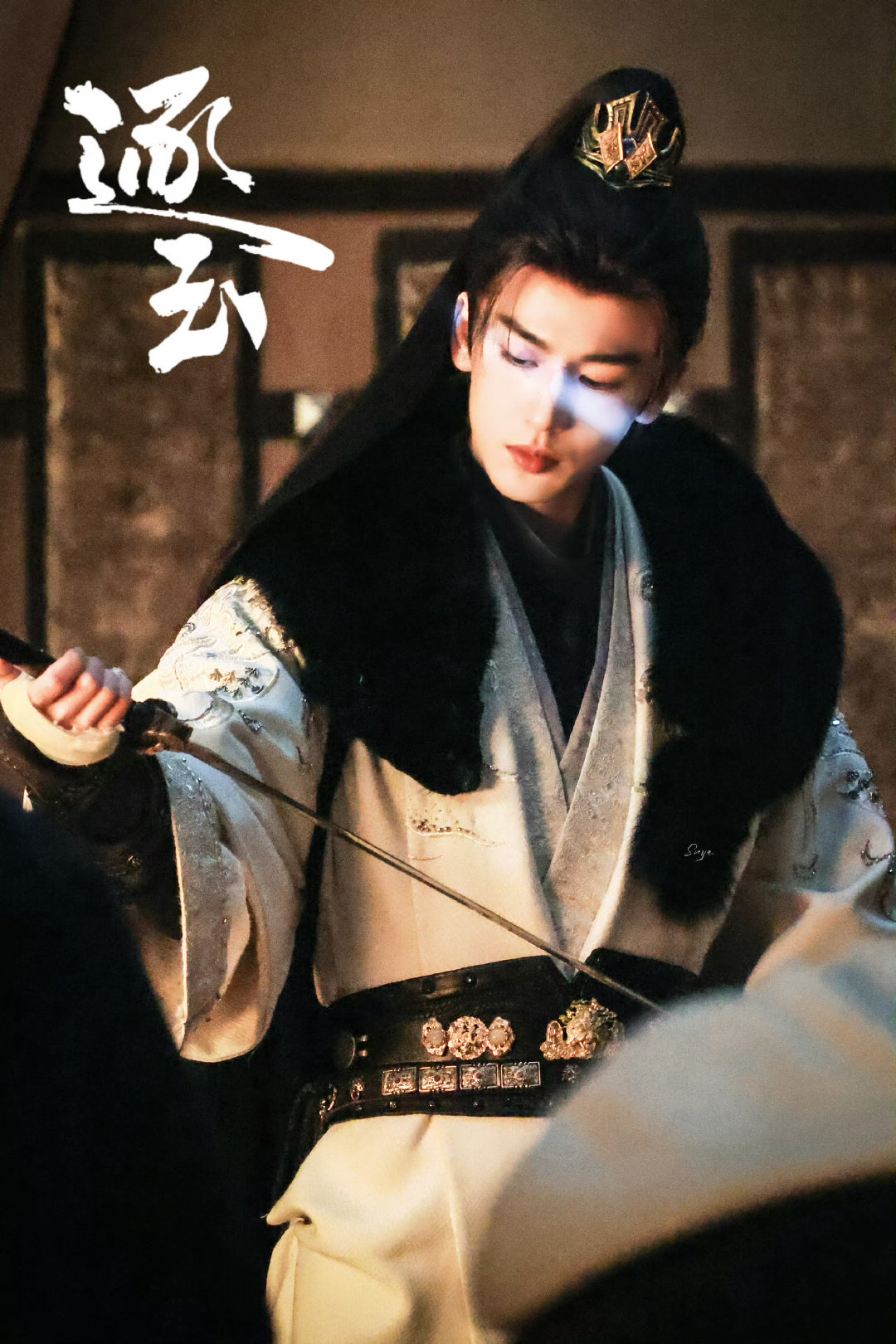 逐玉 曾庆杰我将永远守护这个曾庆杰救命！曾庆杰又在拿捏古偶美学了！《逐玉》画面精