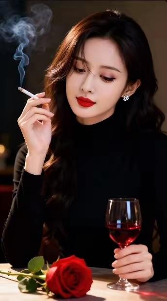 酒惹寂寞烟消愁，
相思无尽自讨忧，
来生不做痴情女，
都乡清欢最自由。