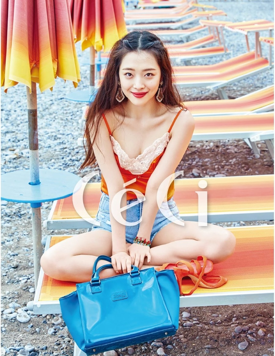 崔雪莉| Ceci杂志 2016七月刊 part 1雪莉的意大利游记～ 🍑崔雪