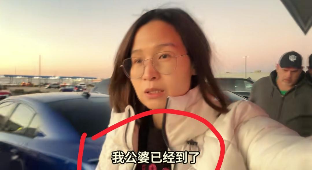 看到a妈吃了止痛药，还要赴约，我忍了
看到吃自助餐的时候，公婆还要问中文怎么说，