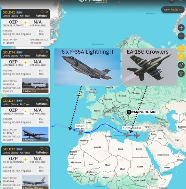 美军打击伊朗出师不利，6架F-35A战斗机被迫掉头，白宫随即收到一个噩耗

美军