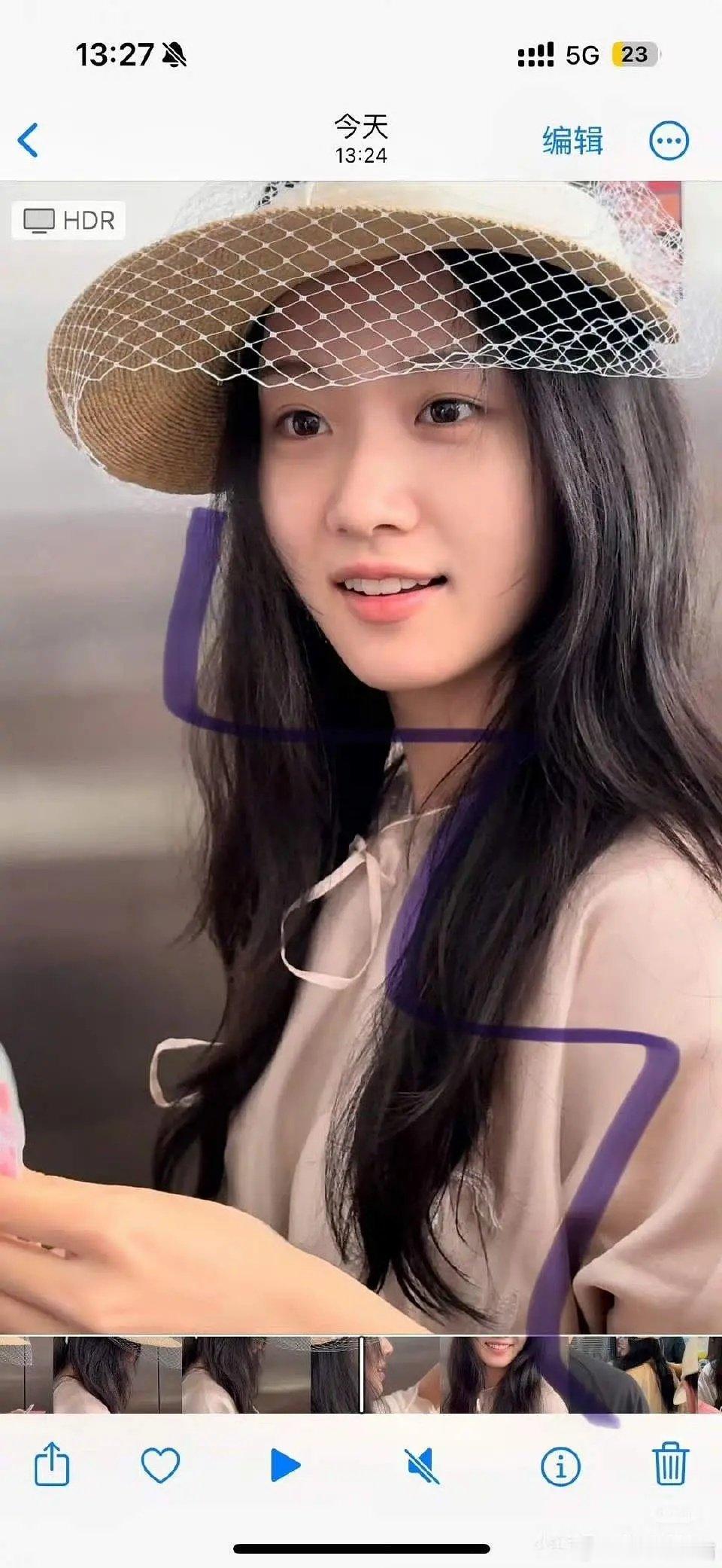 卢昱晓素颜生图，这次终于不邋遢了 ​​​