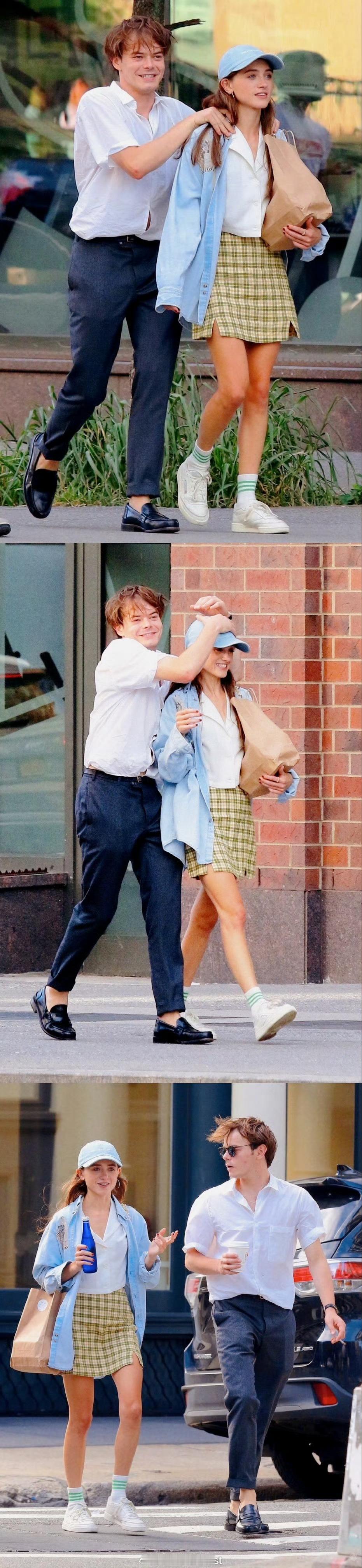 怪奇物语情侣档 Charlie Heaton & Natalia Dyer 两位