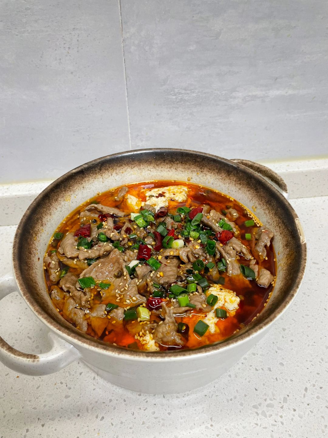 川味家常水煮豆花牛肉，附详细做法～