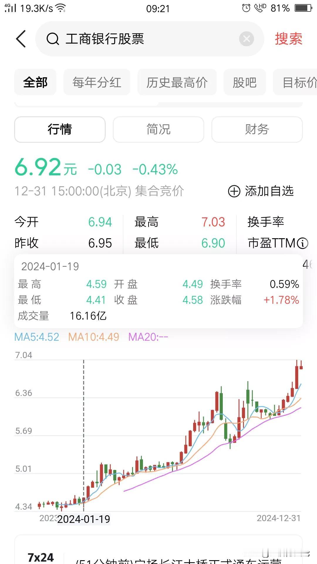 2024走完了。最简单的总结一下：1月份以来一直建议买入的银行股已经证明是大赚的