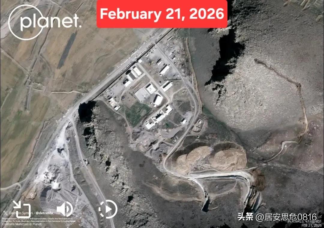 🚨突发：伊朗伊斯兰革命卫队位于克尔曼沙赫的地下弹道导弹基地被彻底摧毁