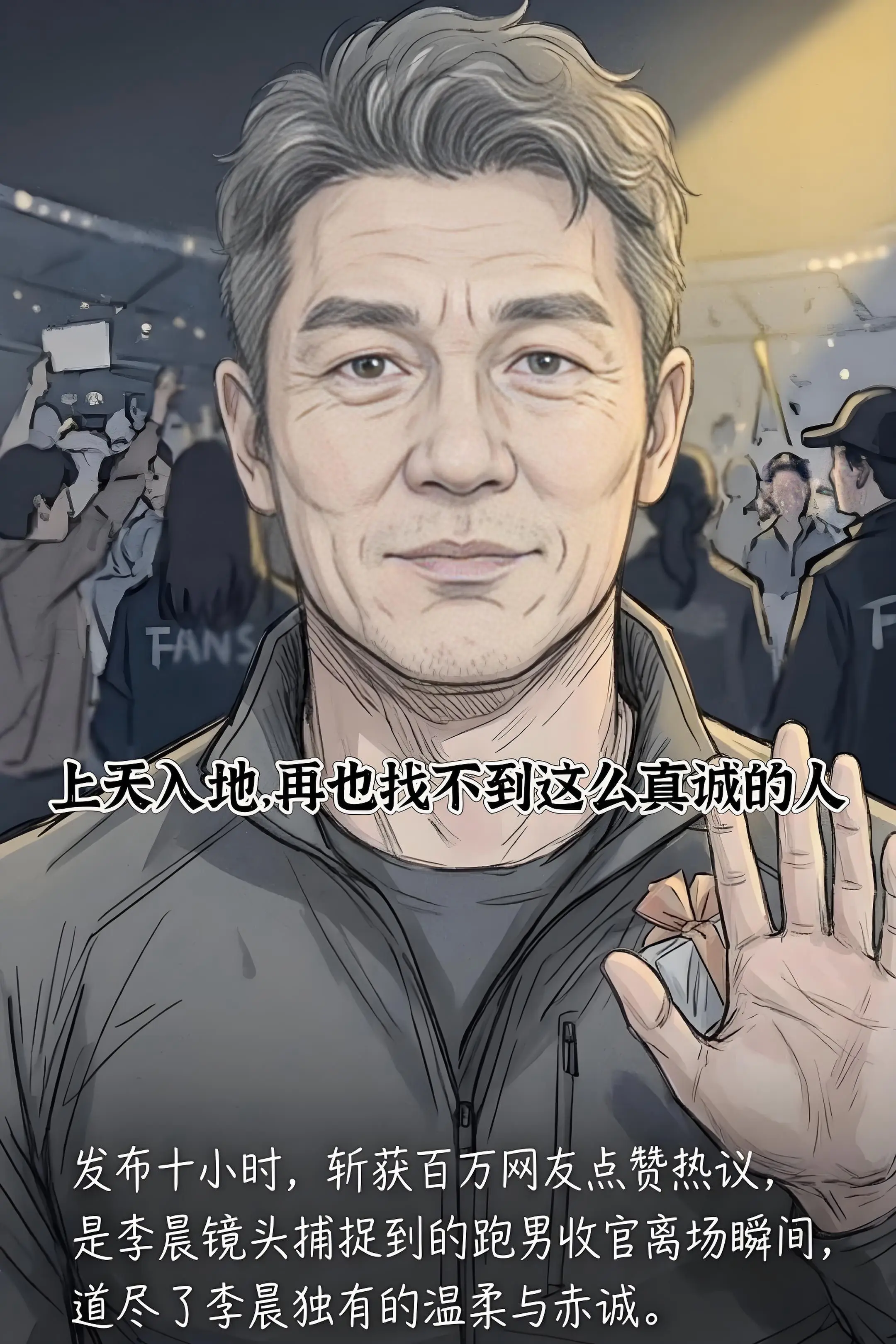 上天入地，再也找不到这么真诚的人。