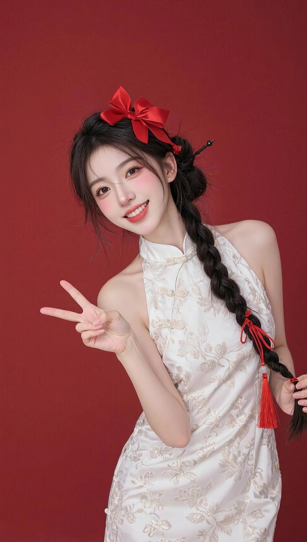 #中式甜美写真   