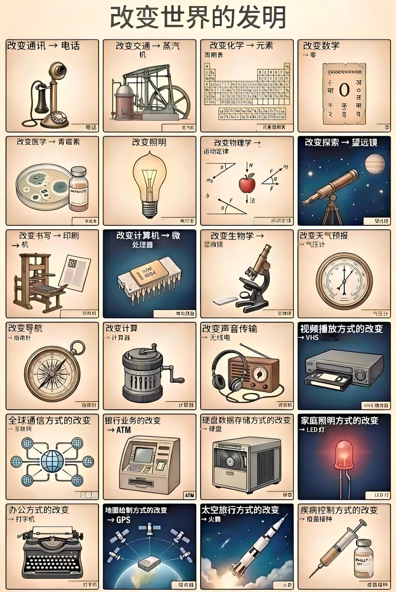 那些改变世界的发明