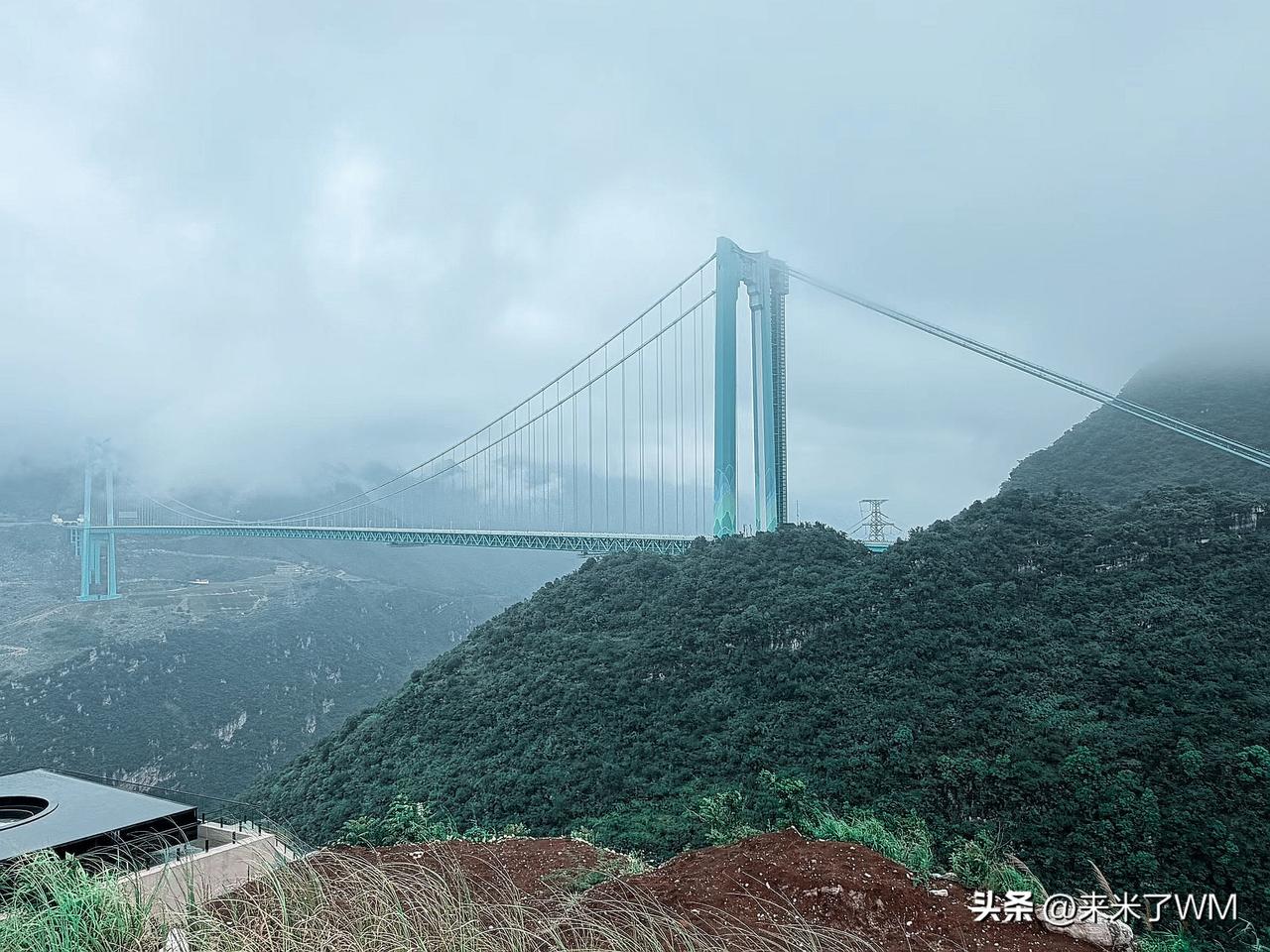端午，在贵州花江，看"世界第一高桥"、"世界第一跨山长桥"-峡谷大桥，它主跨14