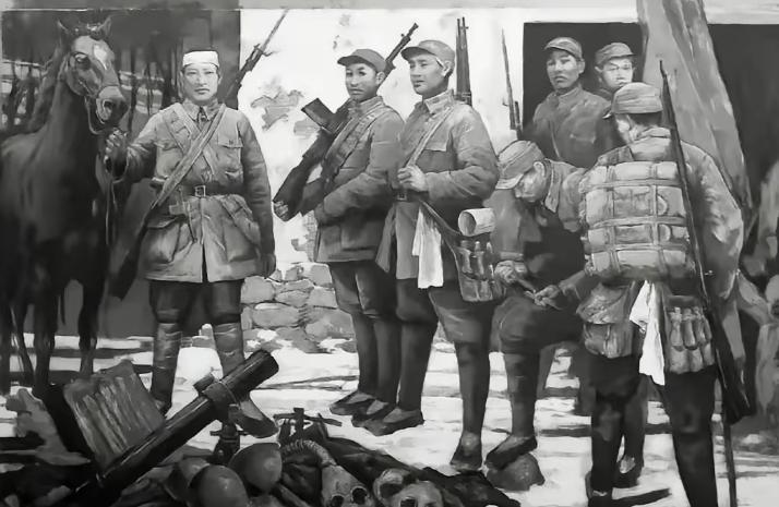 1949年11月，解放军用电台向成都警备司令严啸虎喊话：“严啸虎注意，你在成都治
