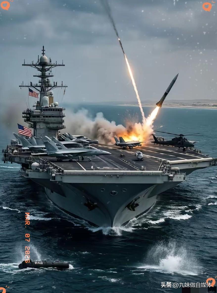 这回老美可是真没面子了！
​3月6日传来的消息确实够劲爆，林肯号航母本来是去伊朗
