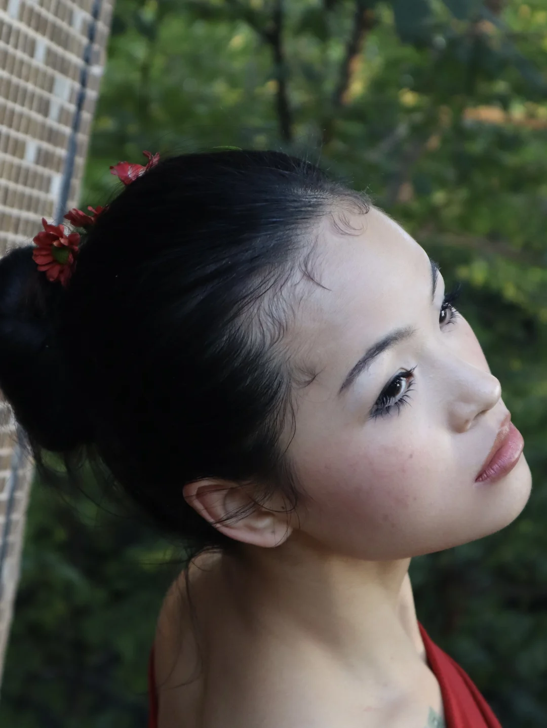 朋友说就这样很美