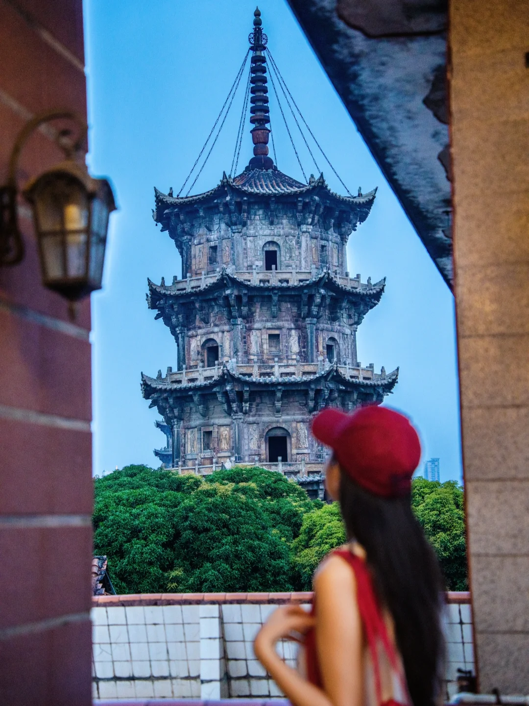 在泉州，我发现打卡开元寺的新机位啦～