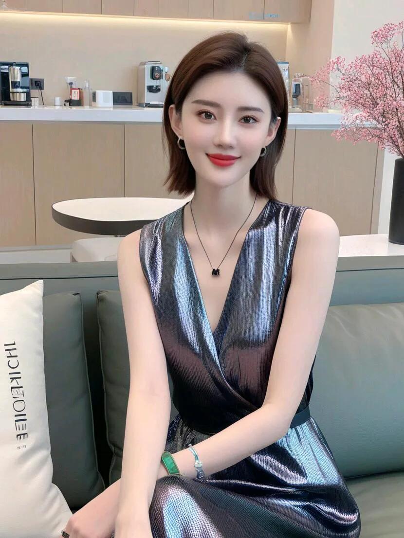 银衣华裳#华丽如霞#时尚百搭#优雅气质穿搭