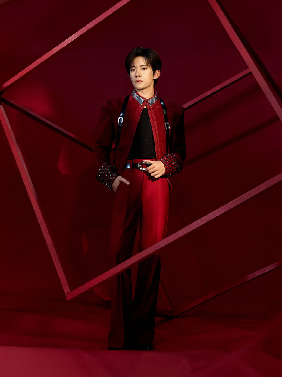 好帅啊老公衣服好帅好像爱豆打歌 