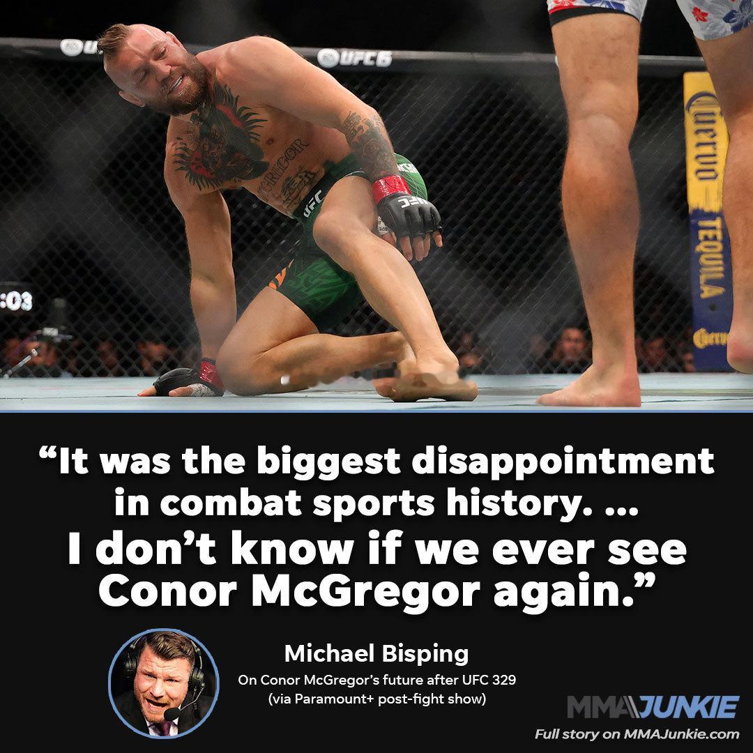 “比爵爷”迈克尔-比斯平(Michael Bisping)锐评“嘴炮”康纳·麦格