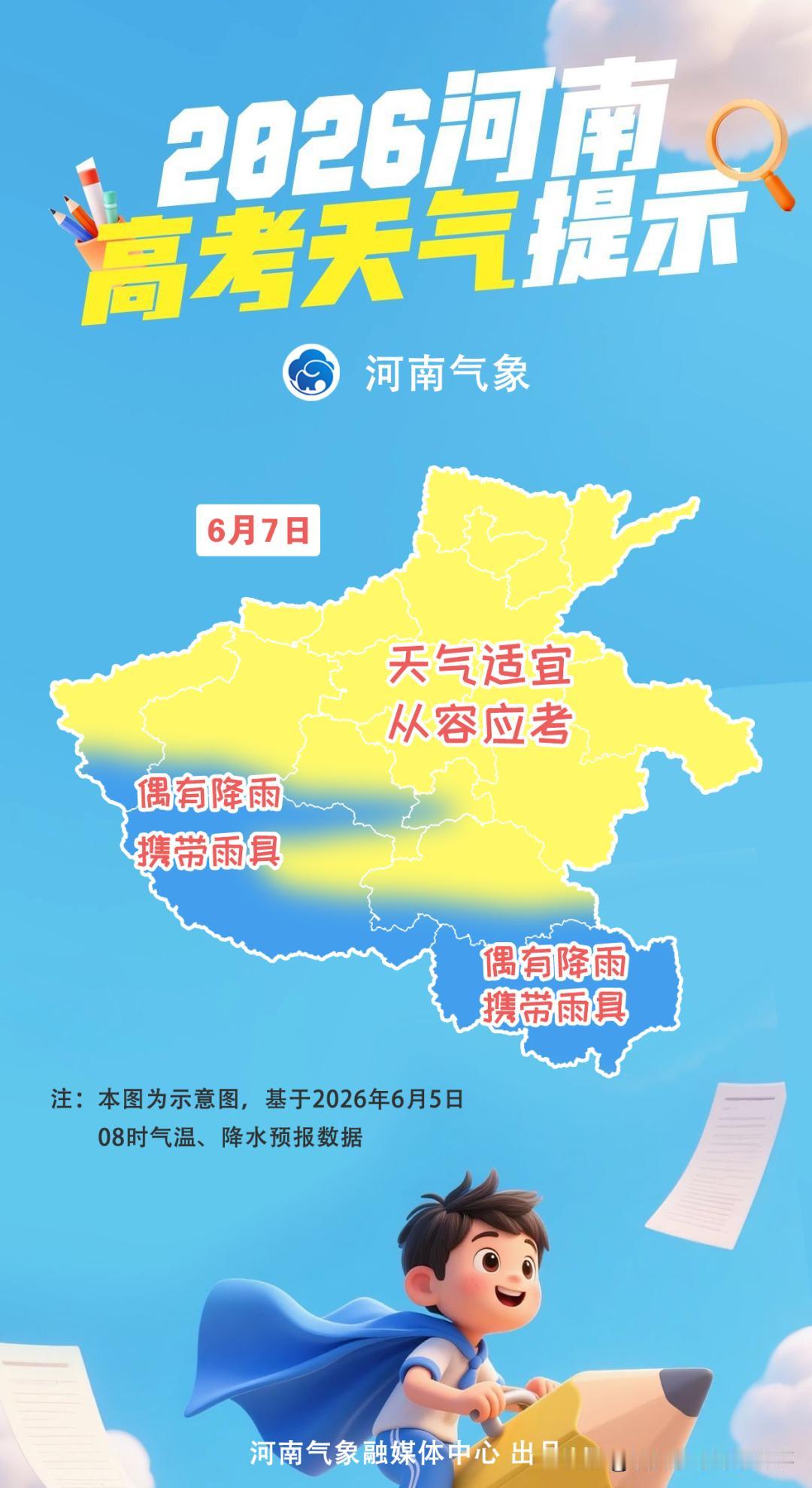 感恩老天爷，首日高考.最高温度27.
气温适宜🥰