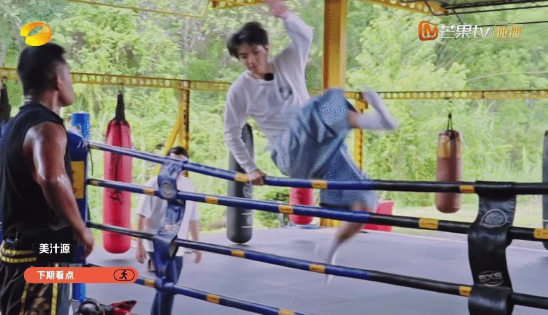 中餐厅下期王俊凯打拳击王俊凯打拳击 下期预告里王俊凯打拳击那段我真的反复拖进度条