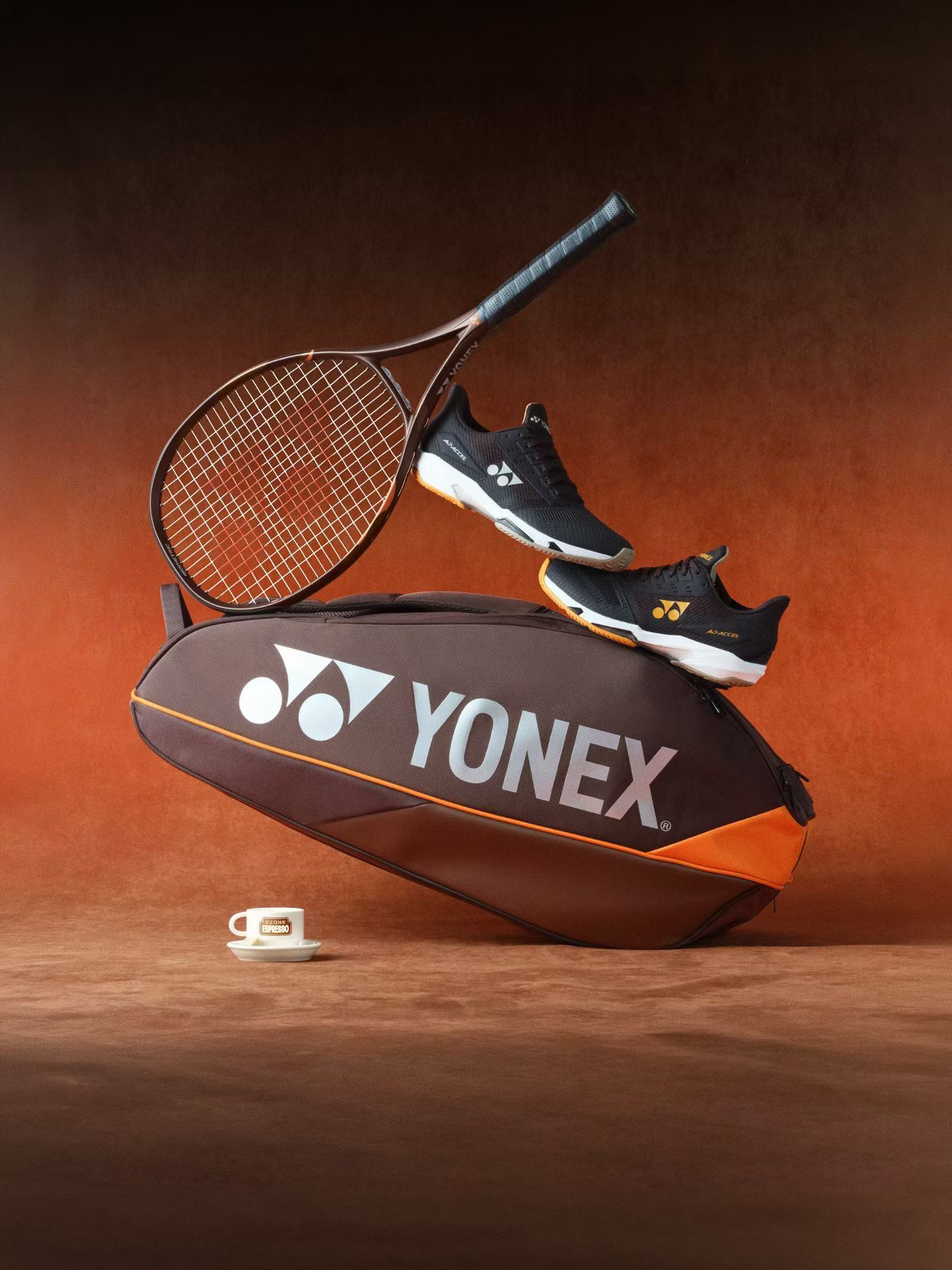 yonex与网球 浓萃深棕，越来越近！ 