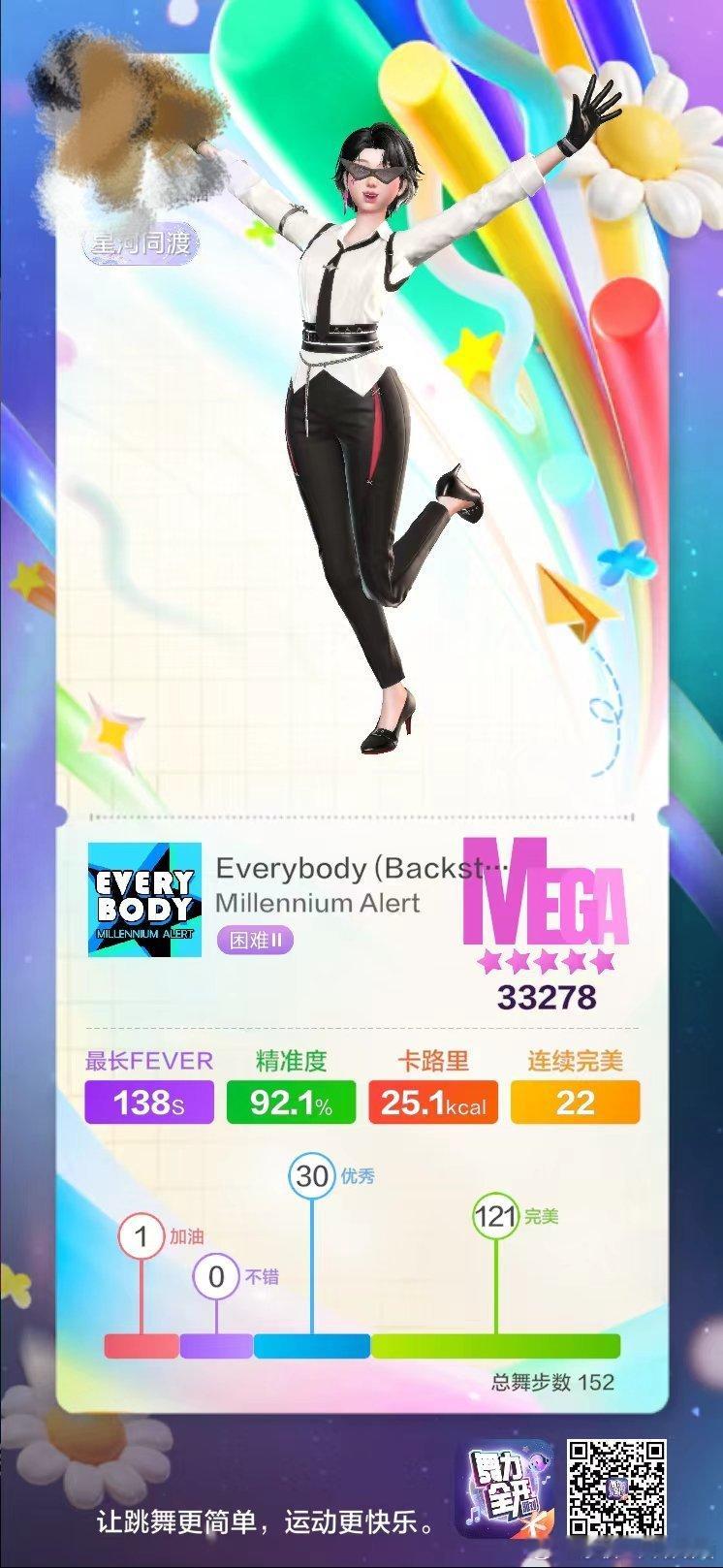 坚持运动打卡哇塞，我真棒，哈哈哈 