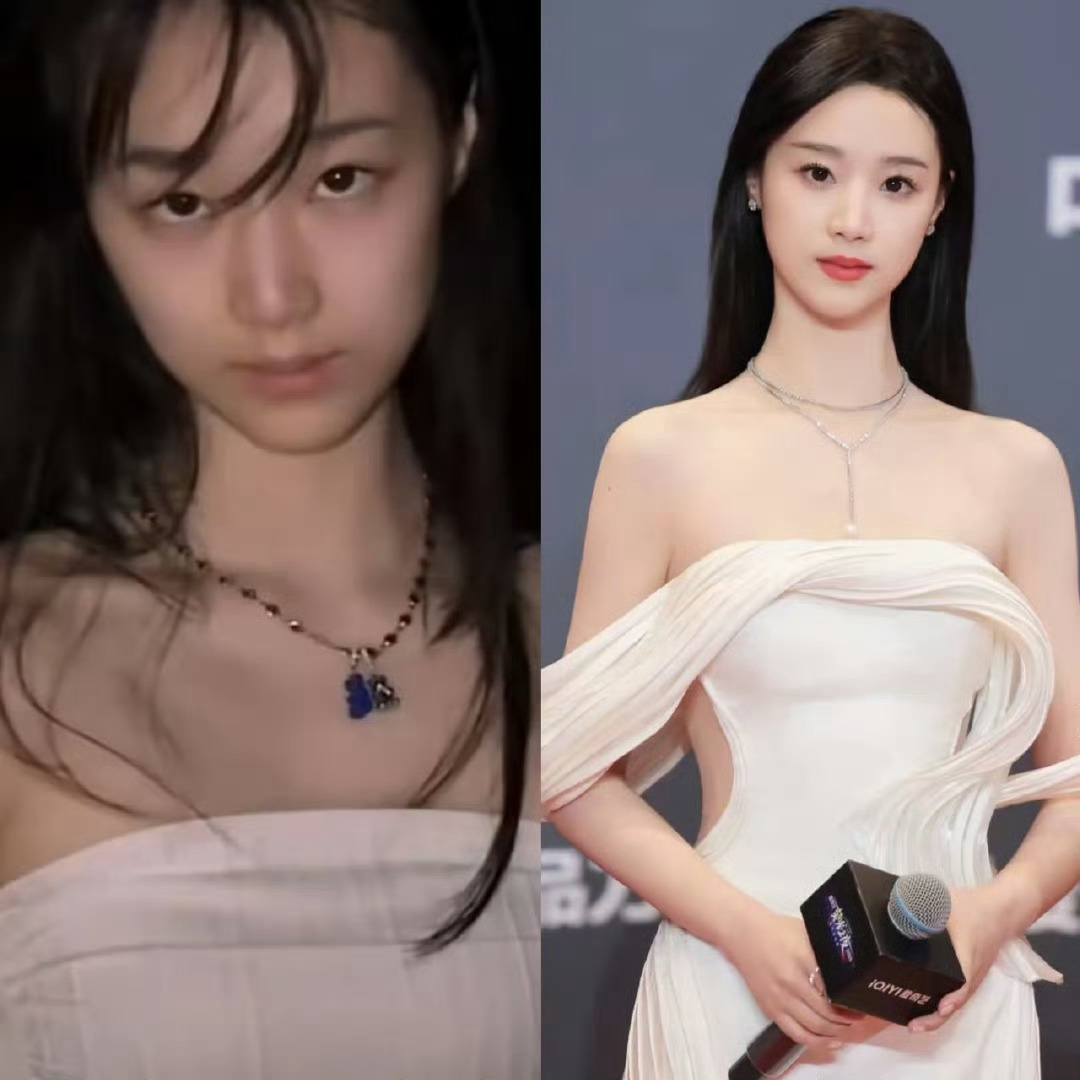 看了王小亿的素颜，她整了吗？没想到她现实中跟短剧里差别竟然这么大，素颜的她，自然
