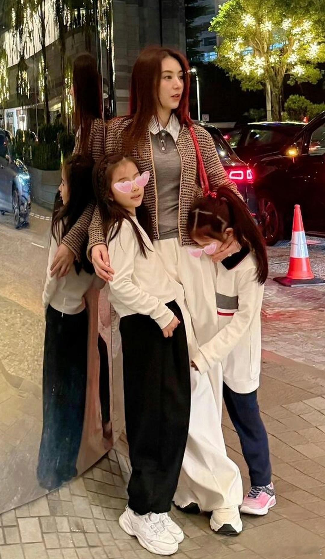郭富城方媛7岁女儿近照  郭富城方媛两个女儿近照  郭富城方媛两个女儿近照曝光，
