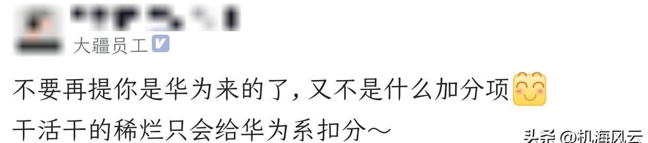 华为前员工跳槽大疆引争议？内部开火一夜刷屏，背锅体又再现

这两天一段职场八卦炸