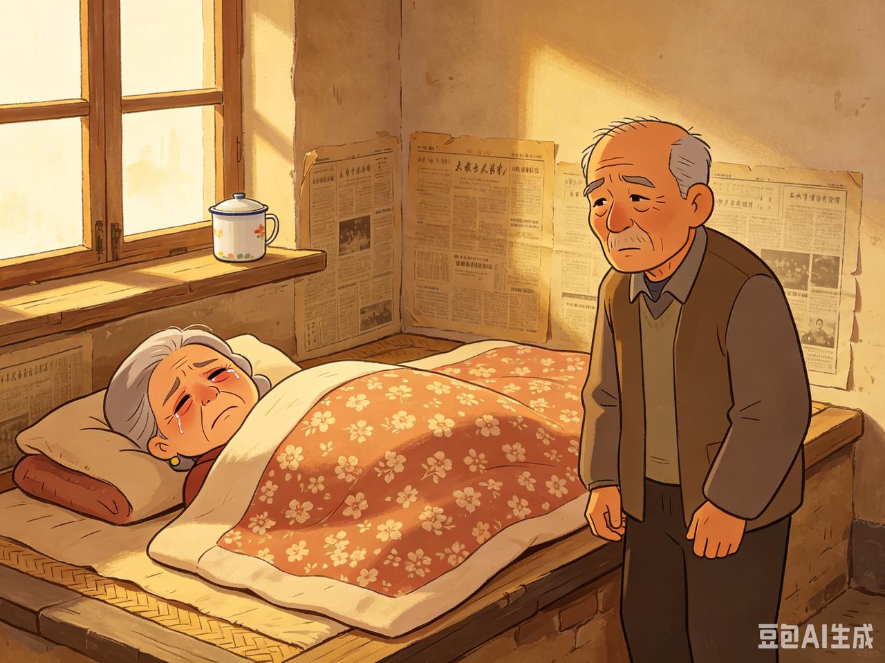 心里负能量有点超标，稍微释放一下。

文章写到公公检查病的事，此时婆婆正好就生病