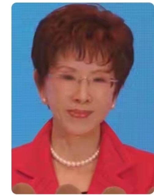 我有种预感，
洪秀柱这次是真豁出去了77岁高龄，本可安享晚年，却在国民党大会上，