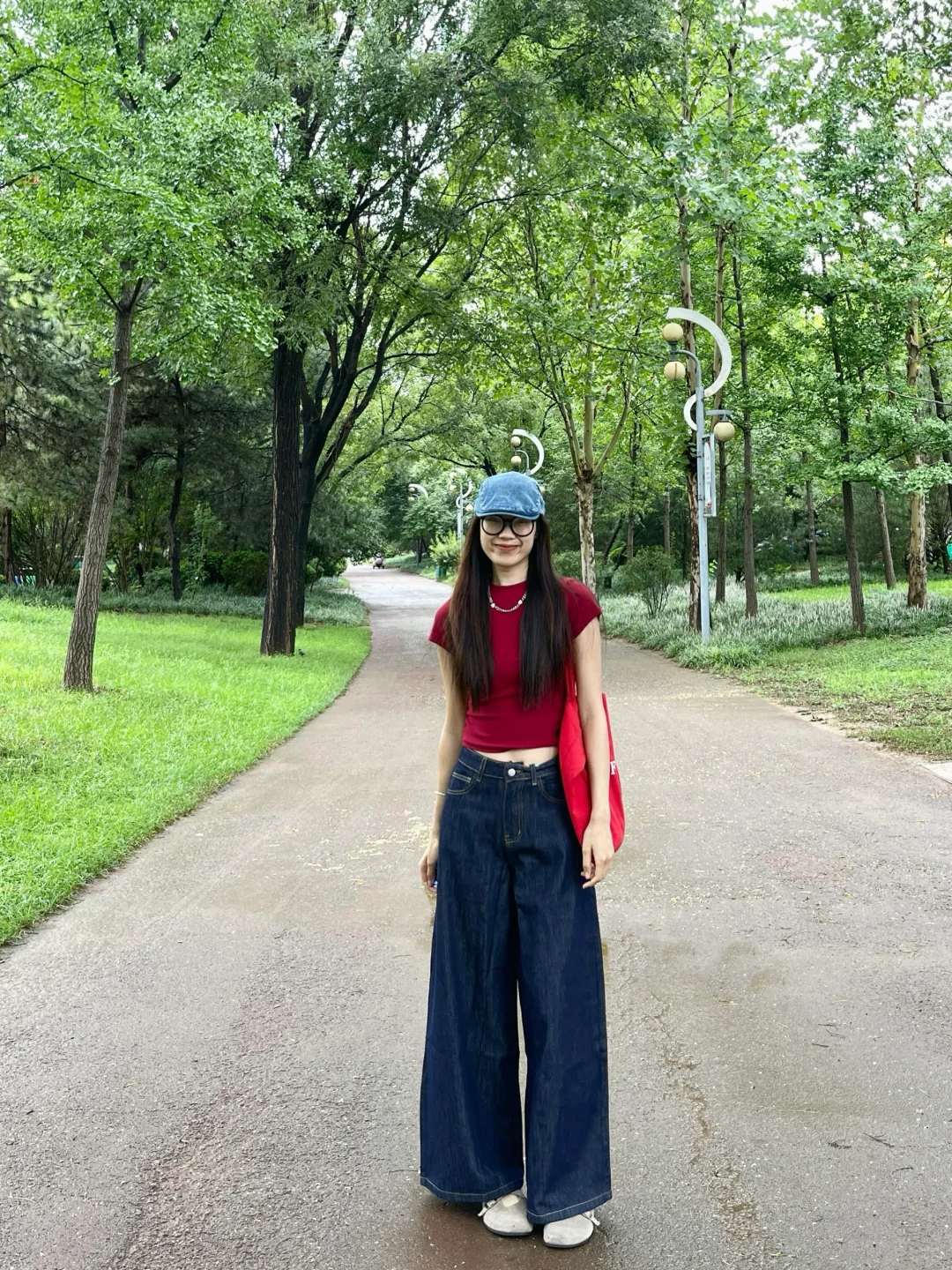 176高个子 | 夏末初秋ootd！红色真的好显白！