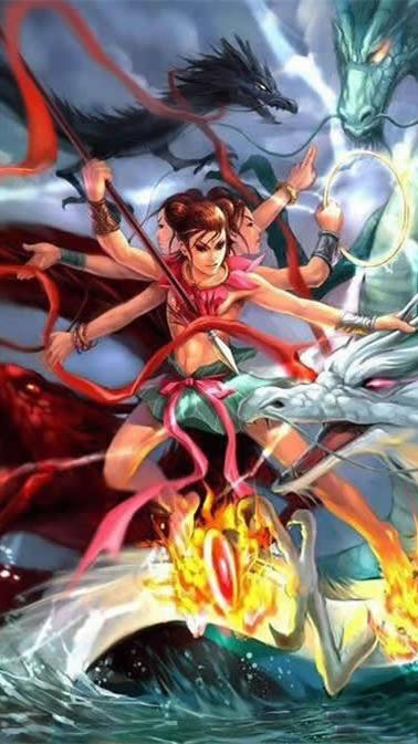 有三头六臂的神仙

你知道吗？《封神演义》中竟然有8位神仙拥有“三头六臂”以及多